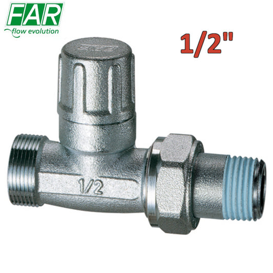 1300 - detentore 1/2'' dritto attacco rame o multistrato - FAR