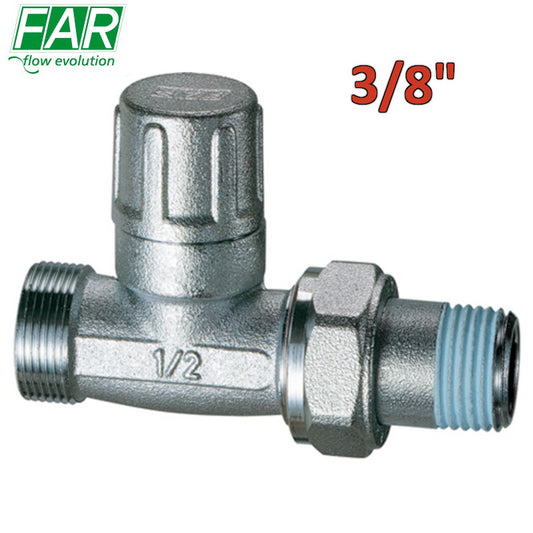 1300 - detentore 3/8'' dritto attacco rame o multistrato - FAR