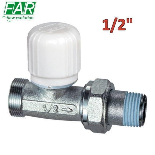 1630 - valvola 1/2'' termostatizzabile dritta attacco rame o multistrato - FAR