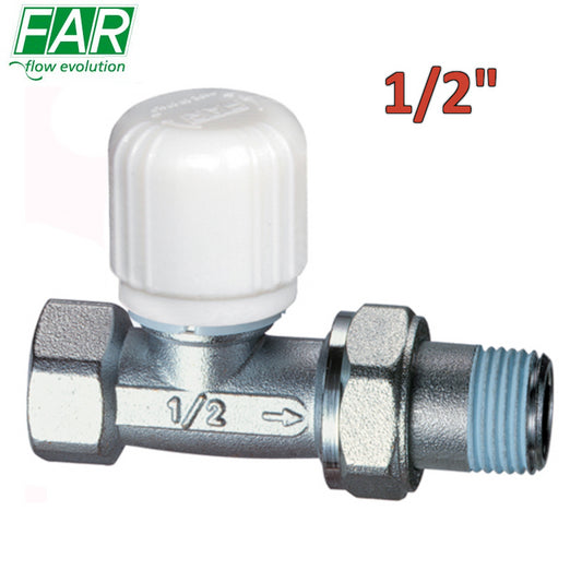1640 - valvola 1/2'' termostatizzabile dritta attacco ferro - FAR