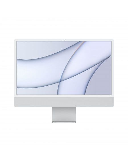 2021 - iMac 24" Retina 4.5K: CPU Apple M1 chip 8-core / GPU 7-core / Ram 8GB / SSD 256GB - Argento