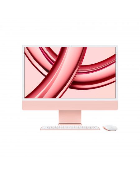 2023 - iMac 24" con Retina 4.5K display: Apple M3 chip con 8-core CPU e 10-core GPU, RAM 8GB, 256GB SSD - Rosa