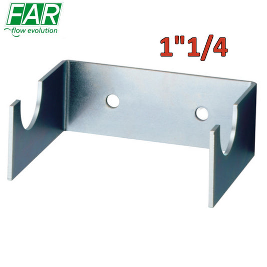 2162 - Staffa in metallo zincato per separatore idraulico 1''1/4 - FAR