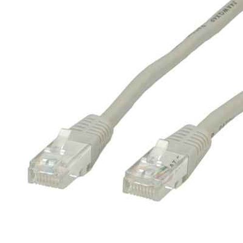VALUE CAVO DI RETE UTP PATCHCORD CAT.6/CLASS E, GRIGIO, 3M
