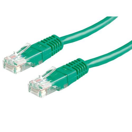 VALUE CAVO UTP PATCHCORD CAT.6 CLASS E VERDE 5M