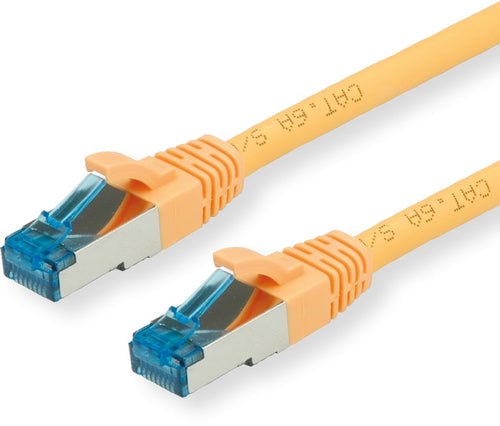 VALUE CAVO S/FTP (PiMF) PATCHCORD CAT 6A, CLASS EA, GIALLO, 1,5M