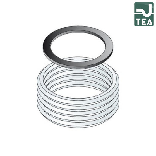 252 - Riduzione filettata contraria M-F 1'' x 1''1/4 in plastica per sifone