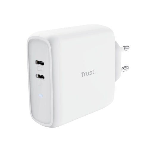 TRUST CARICATORE MAXO 65W 2P USB-C, BIANCO