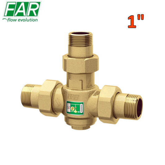 3966 - VALVOLA ANTICONDENSA DA 1'' PER GENERATORI DI CALORE A COMBUSTIBILE SOLIDO - FAR