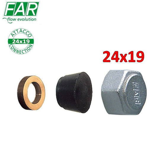 4250 - Tappo per uscite collettore derivazione Ø 24x19 - FAR