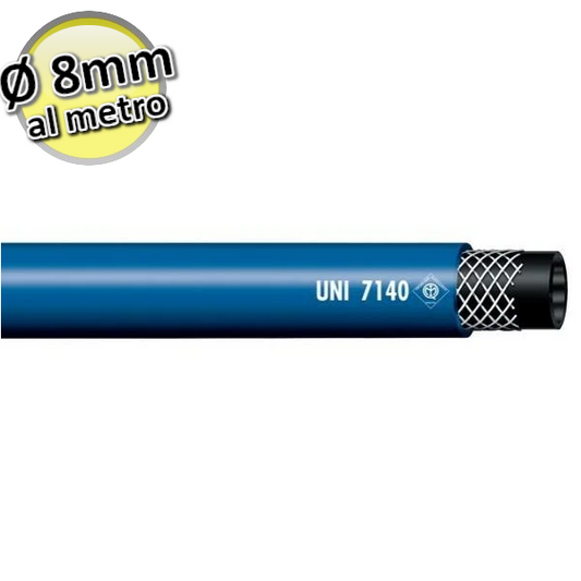 Tubo in gomma per GPL ? 8 mm - UNI-CIG 7140/72 - PREZZO AL MT