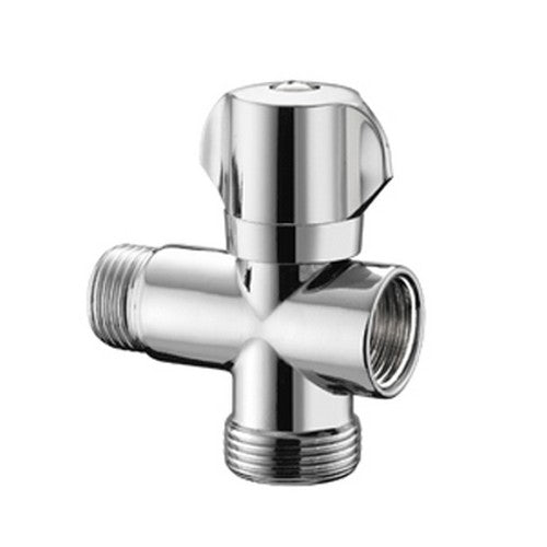 Rubinetto lavatrice 3 vie - 1/2'' x 3/4'' x 1/2'' M-M cromato