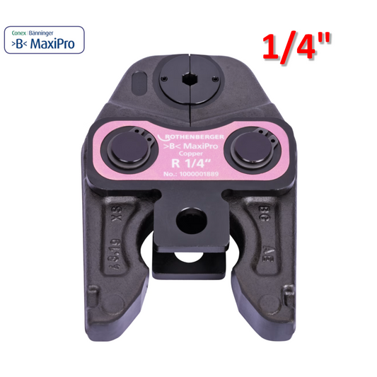 ROTHENBERGER Ganascia Standard 1/4'' B MaxiPro rame pressare climatizzazione