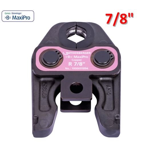ROTHENBERGER Ganascia Standard 7/8'' B MaxiPro rame pressare climatizzazione