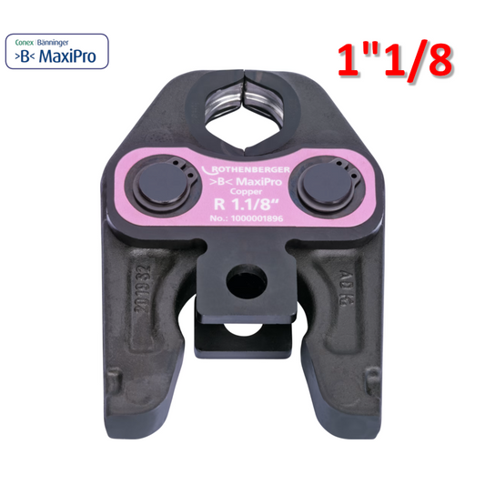 ROTHENBERGER Ganascia Standard 1''1/8 B MaxiPro rame pressare climatizzazione