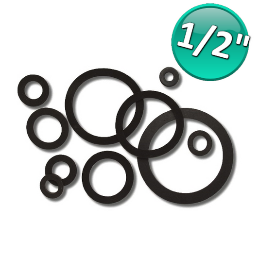 Guarnizione SBR 80sh nero gomma per raccodi da 1/2'' - 1 PEZZO