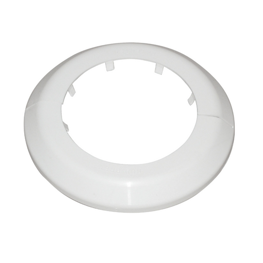 Rosone apribile in plastica ? esterno 150 mm per tubi scarico WC