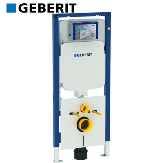 Staffa GEBERIT DUOFIX per wc sospeso con cassetta di risciacquo SIGMA 8 cm