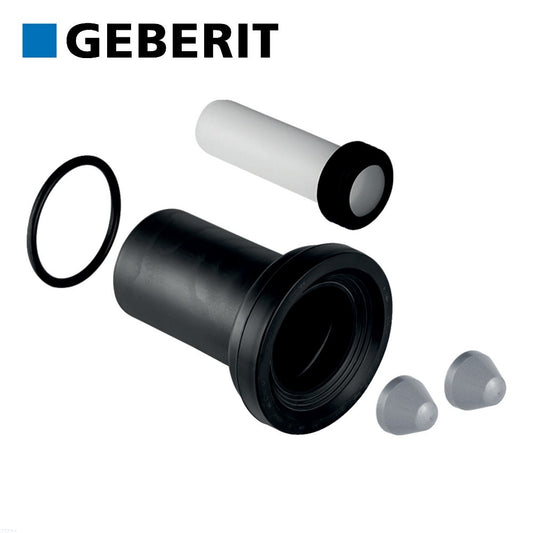 Set per allacciamento da 18,5 cm Geberit per WC sospeso, con guarnizione a labbro