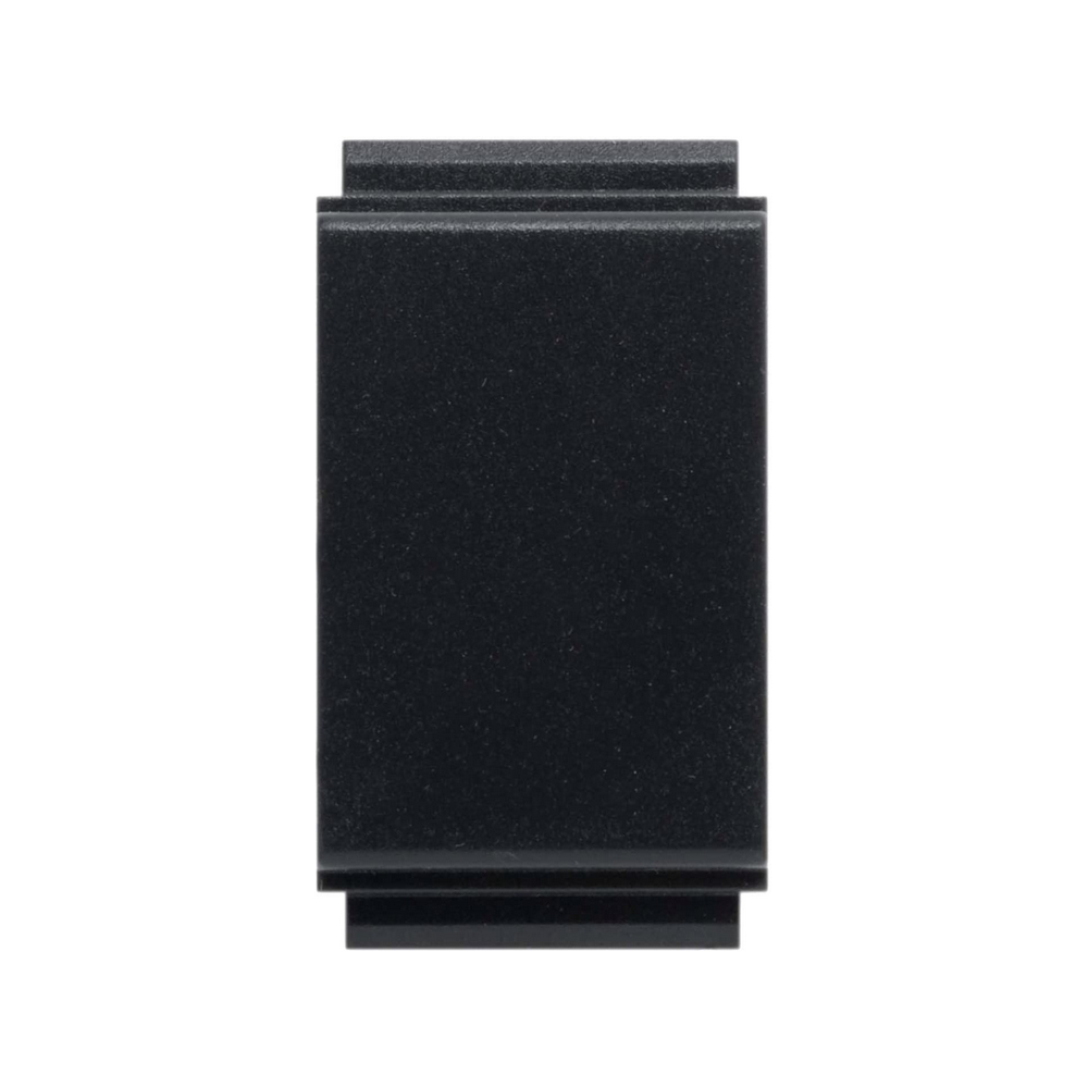 Tappo Cieco TL Nero compatibile con Bticino Living Classic - Feb Elettrica