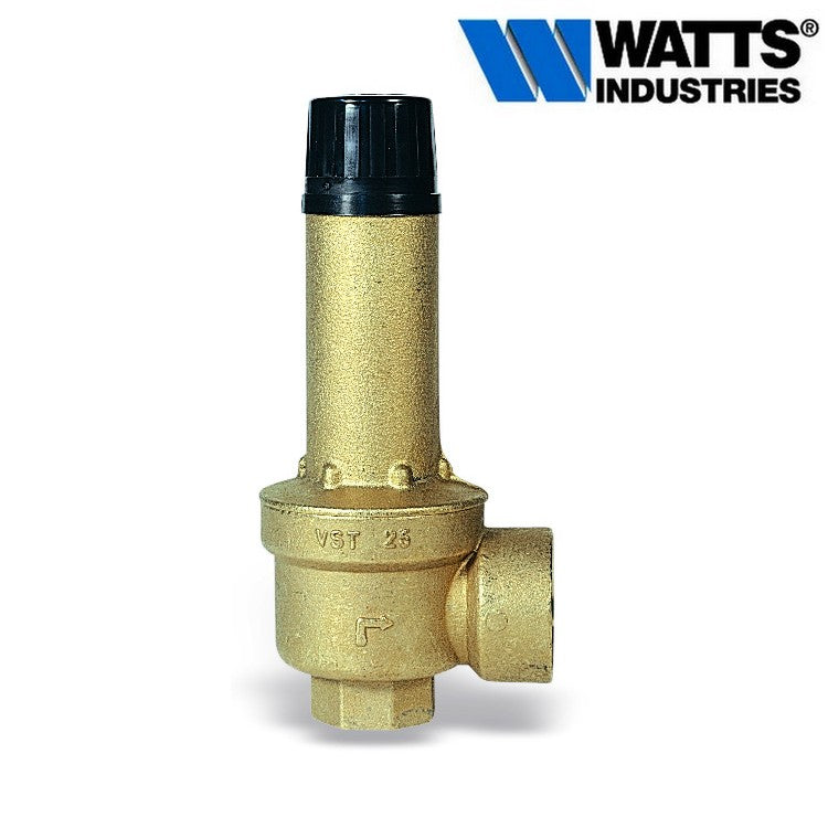 WATTS - Valvola di sicurezza 3 Bar a membrana 1/2''x3/4'' omologata e tarata