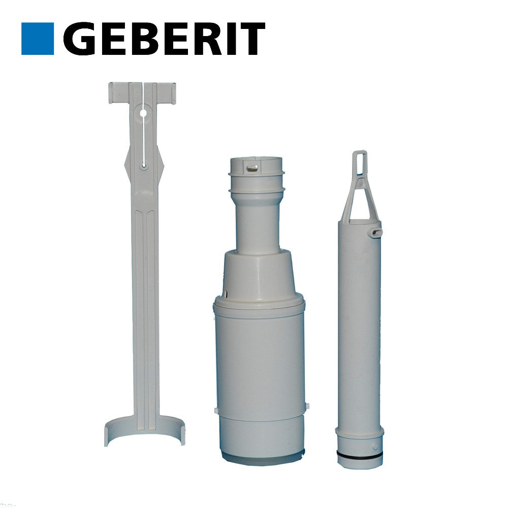 Campana completa di ricambio Geberit mono tasto per cassetta di scarico ad incasso