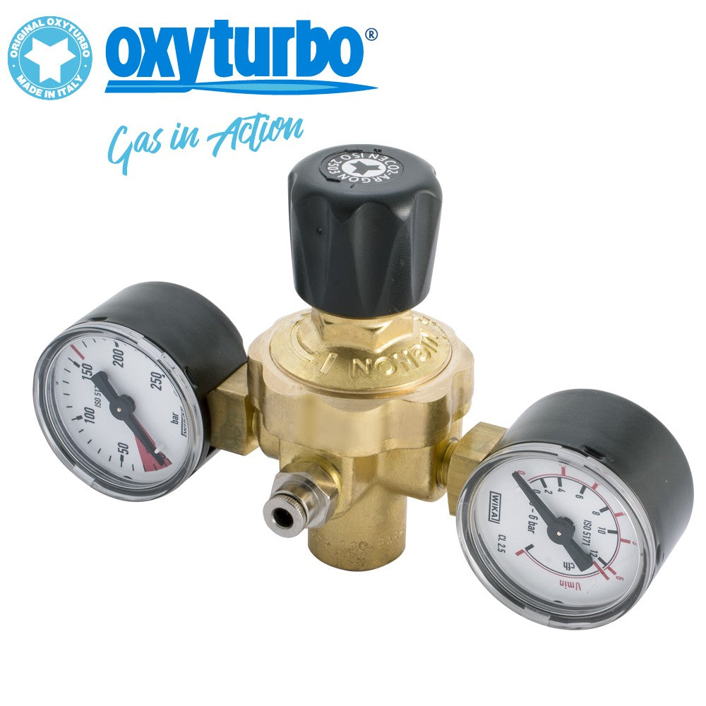 Riduttore di pressione MIGNON per CO2 - ARGON - MIX 2 manometri per saldatura MIG / MAG