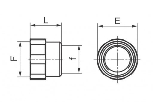 Manicotto ridotto in acciaio zincato 1/2'' x 3/8'' raccordo femmina femmina - 1 PEZZO