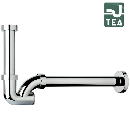 Sifone in abs cromato ispezionabile per lavabo 1 ''1/4 - TEA