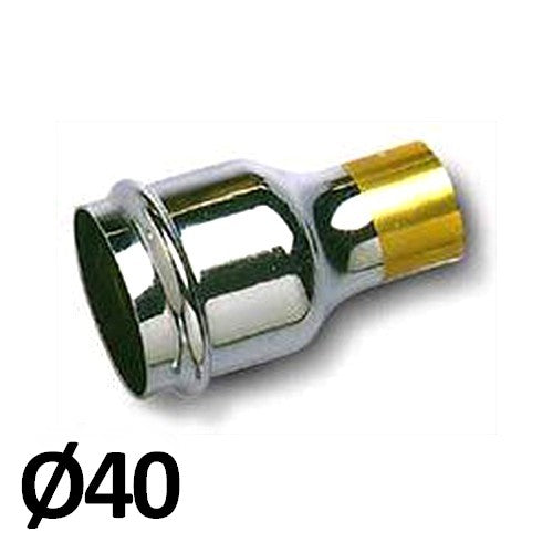 Giunto a saldare scarico in piombo per canotto ? 40 mm