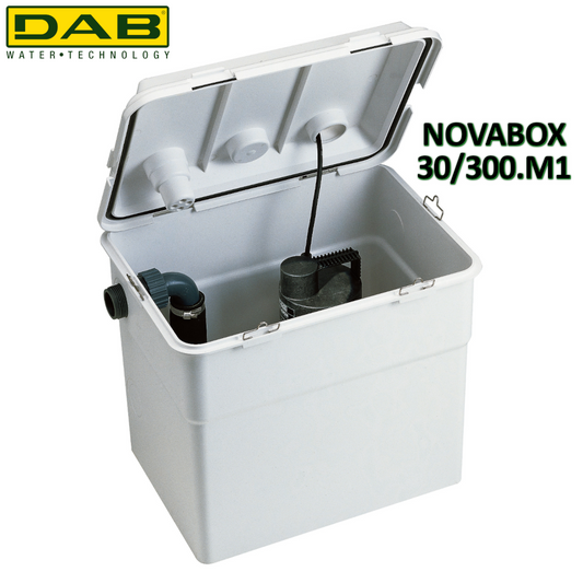 Stazione automatica di raccolta e sollevamento - DAB NOVABOX 30/300.1M - per drenaggio acque reflue