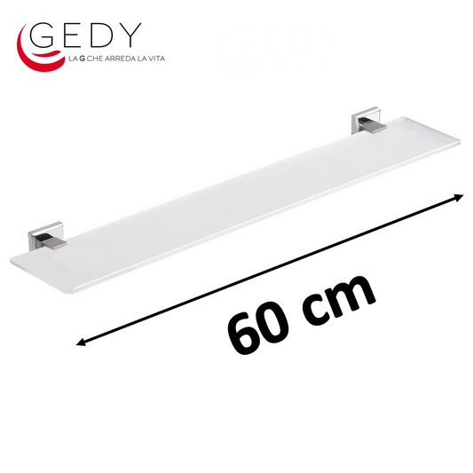 Mensola cm.60 ripiano in vetro - COLORADO GEDY