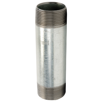 Vite di prolungamento - barilotto - tronchetto 3/4'' x 80 mm M-M in acciaio zincato