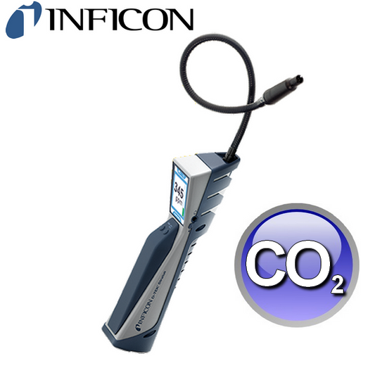 INFICON D-TEK STRATUS - Rilevatore fughe ad infrarossi 1 gr / anno per CO2 anidride carbonica - display a colori