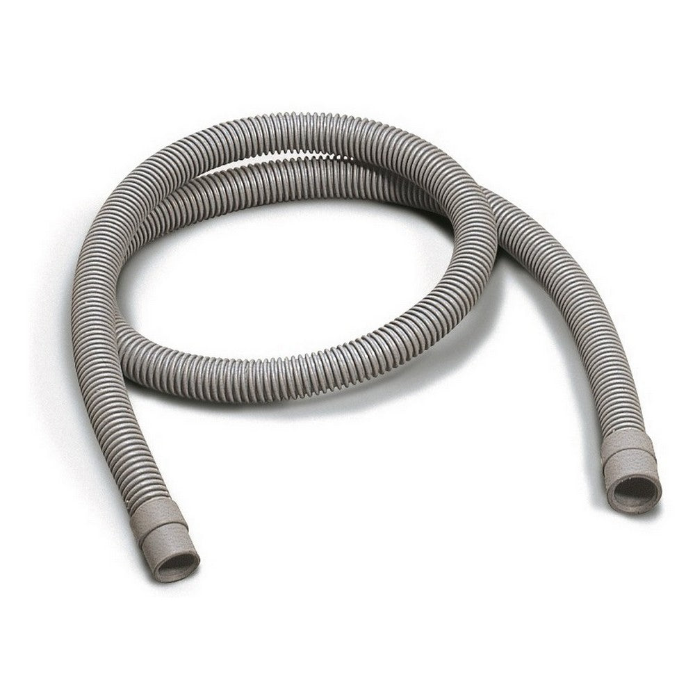 Tubo prolunga per scarico lavatrice da 2 mt in materiale termoplastico con manicotti in gomma da 19 x 21 mm