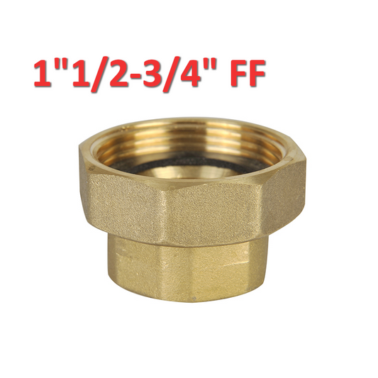 ICMA 789 - Bocchettone sede piana per pompa circolatore 3/4'' femmina x 1''1/2 femmina