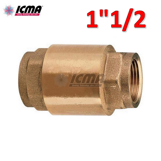 Valvola di ritegno non ritorno MONDIAL 1''1/2 con otturatore in ottone