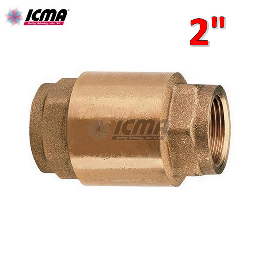 Valvola di ritegno non ritorno MONDIAL 2'' con otturatore in ottone