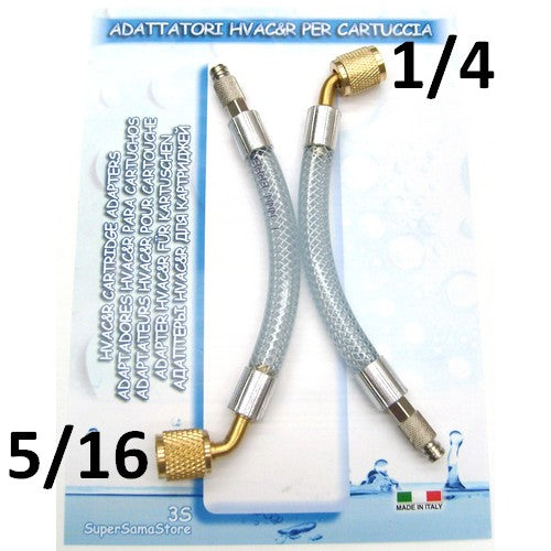 Adattatori cartucce EXTREME e BRILLIANT - con tubo da 12 cm