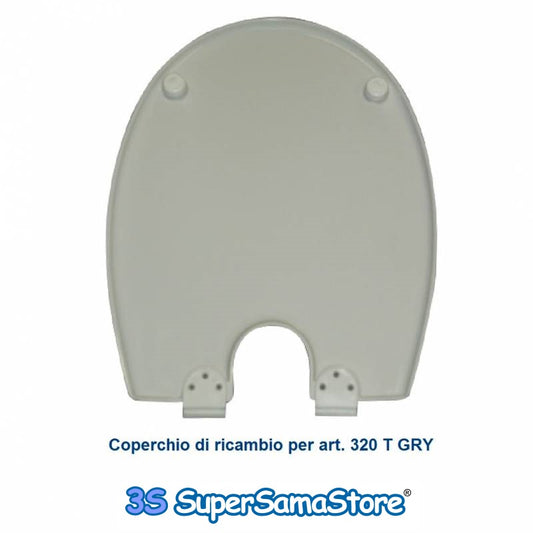 COPERCHIO DI RICAMBIO TERMOINDURENTE copriwater bidet x articolo 320 ORIGINALE