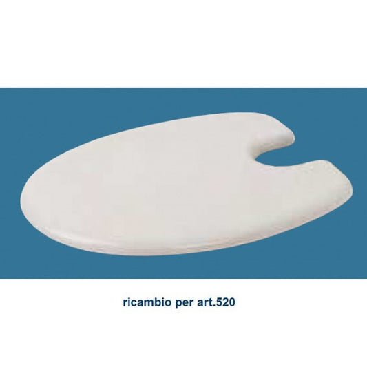 COPERCHIO DI RICAMBIO TERMOINDURENTE copriwater bidet x articolo 520 ORIGINALE