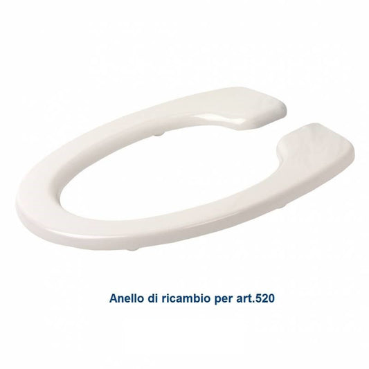ANELLO DI RICAMBIO TERMOIDURENTE copriwater bidet x articolo 520 ORIGINALE