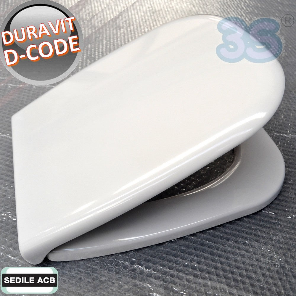 Sedile per wc D-CODE Duravit in termoindurente - ACB Ercos