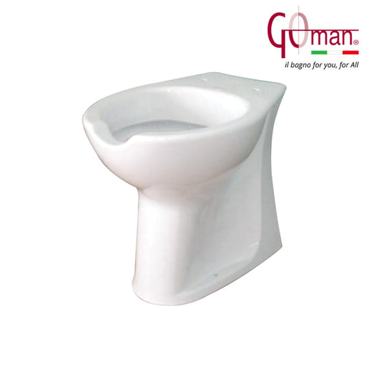 Wc disabili con apertura anteriore, vaso alto 47 cm OPEN Goman - senza sedile