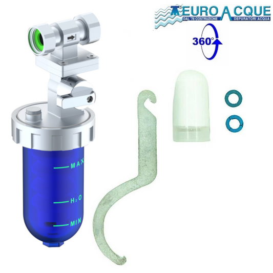 Dosatore DIMA proporzionale ad alta portata da 1/2'', decalcificatore a polifosfati - Euroacque