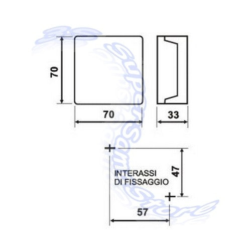 Sonda da interno EC20 Fantini Cosmi - per cronotermostato
