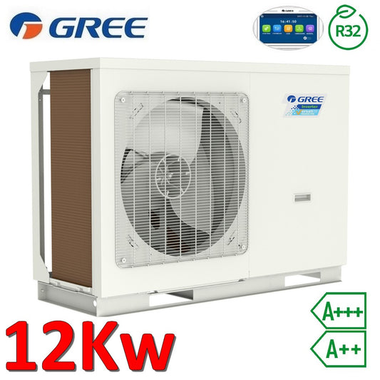 Pompa di calore monoblocco aria acqua Gree Versati 3 R32 12 Kw 1 PH