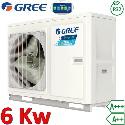 Pompa di calore monoblocco aria acqua Gree Versati IV - R32 6,0 Kw 1 PH
