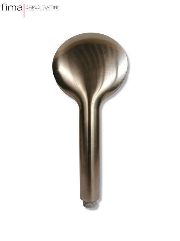 Doccetta doccia 3 funzioni ? 96,5 mm anticalcare nickel finitura spazzolata