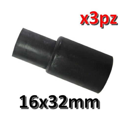 Giunto adattatore in gomma da 16 a 32 mm per tubo condensa - confezione 3 pezzi